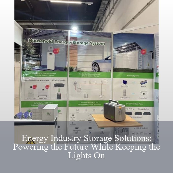 Energy Industry Storage Solutions: Powering the Future While Keeping the Lights On